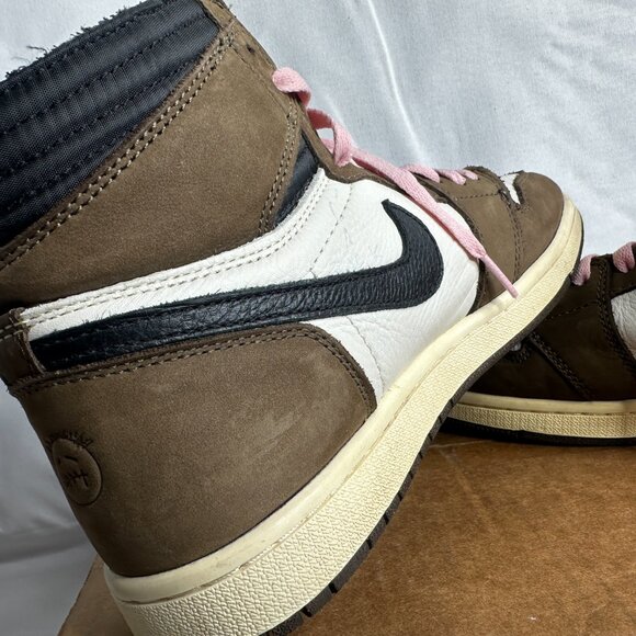 Travis Sc0tt X - Jordan 1 Retro High OG 'Mocha' Size 9.5 - Picture 5 of 16